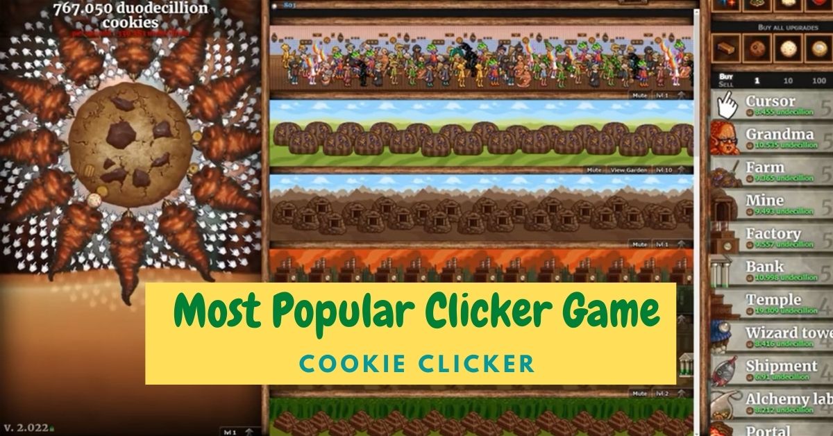 Best Clicker Game - Play Cookie Clicker Most Popular Game