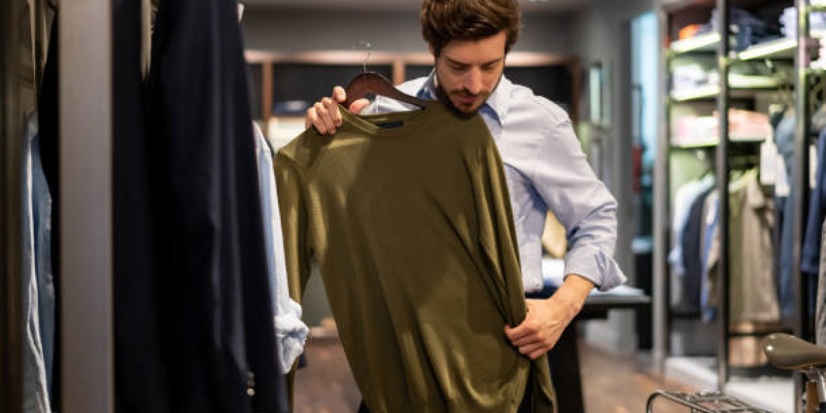 Men's fashion clothing in the US
