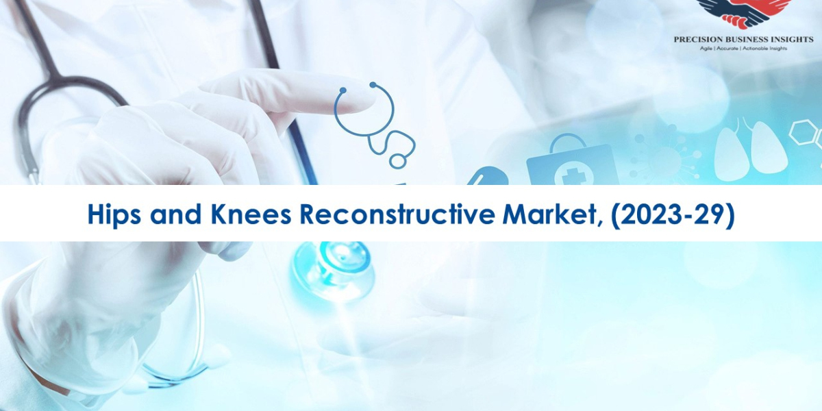 Hips and Knees Reconstructive Market Research Insights 2023-29The global hips and knees reconstructive market size was v