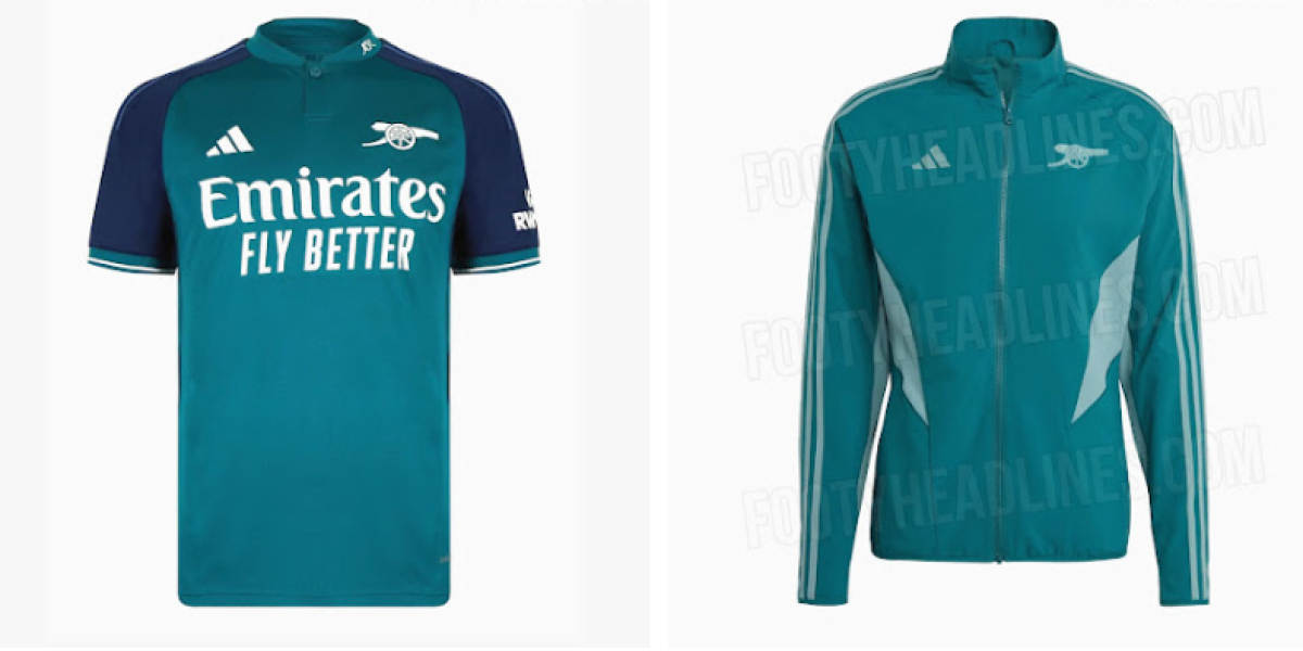 Pricurljal je suknjič s himno lige prvakov Arsenal 23-24