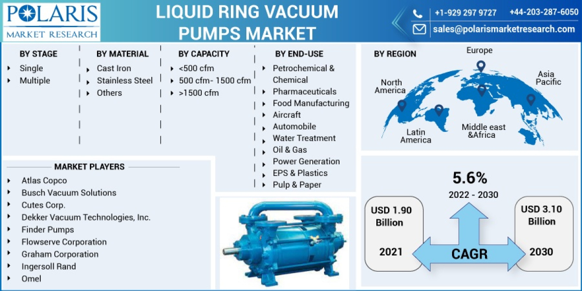 Liquid Ring Vacuum Pumps Market to Observe Surprising Growth of Business Outlook, Critical Insight and Opportunities