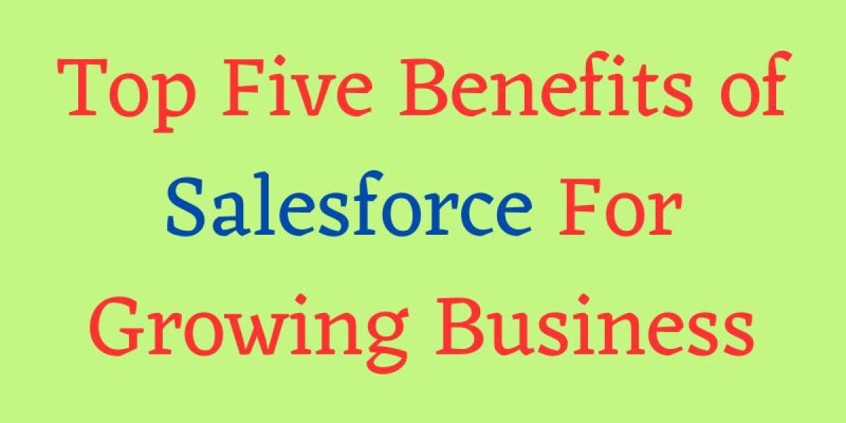 Top Five Benefits of Salesforce For Growing Business