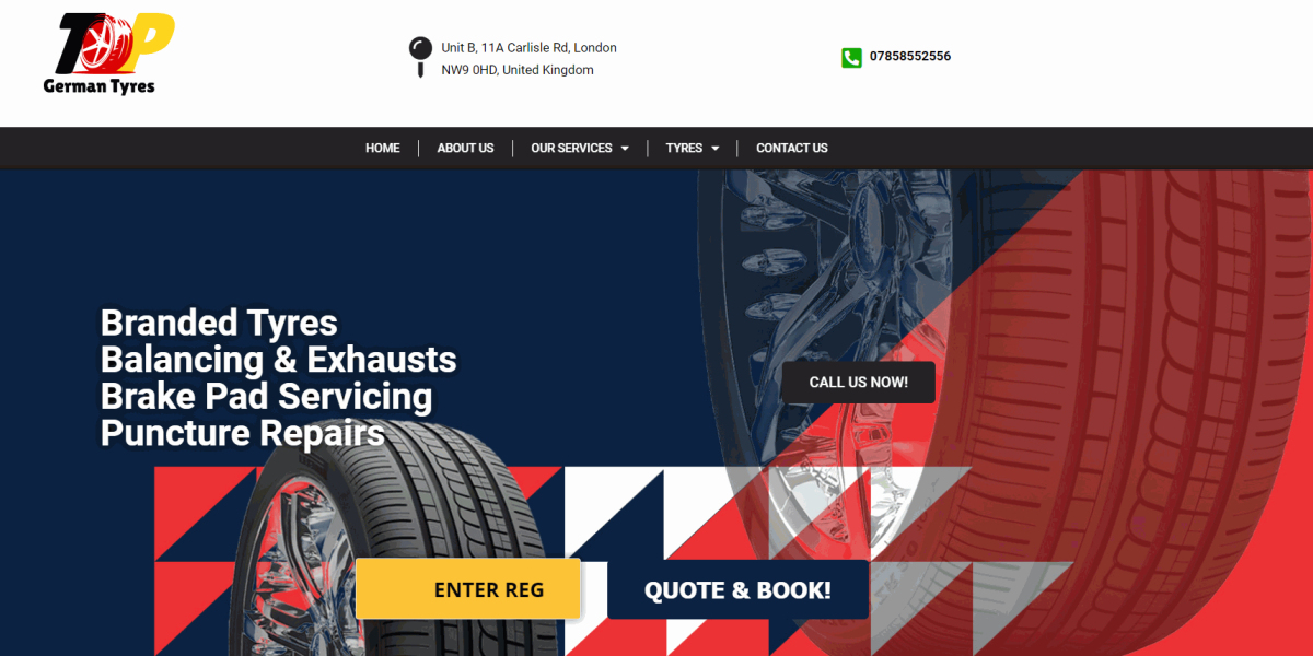 Best German Tyres: London's One-Stop Shop for Car Parts and Service!
