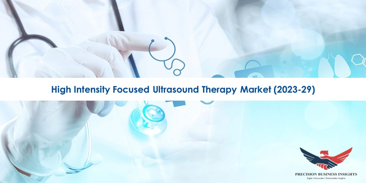 High Intensity Focused Ultrasound Therapy Market Industry Share, Trends, Size, Growth 2023-29