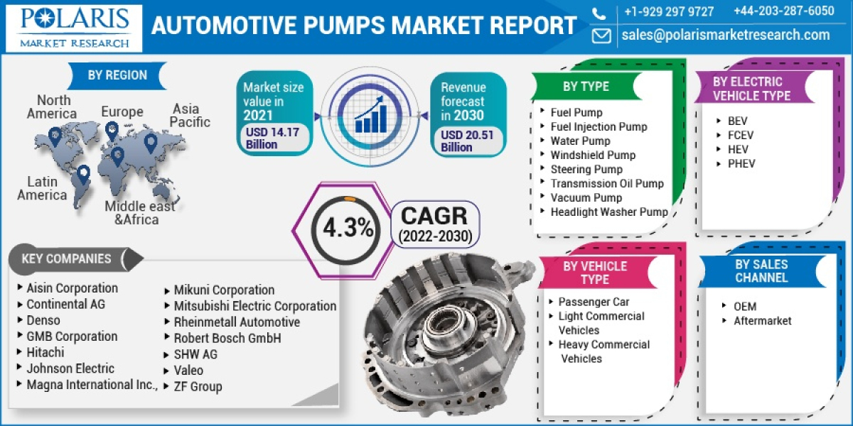 Automotive Pumps Market Growth Industry Insights and Competitive Outlook for Future 2023-2032