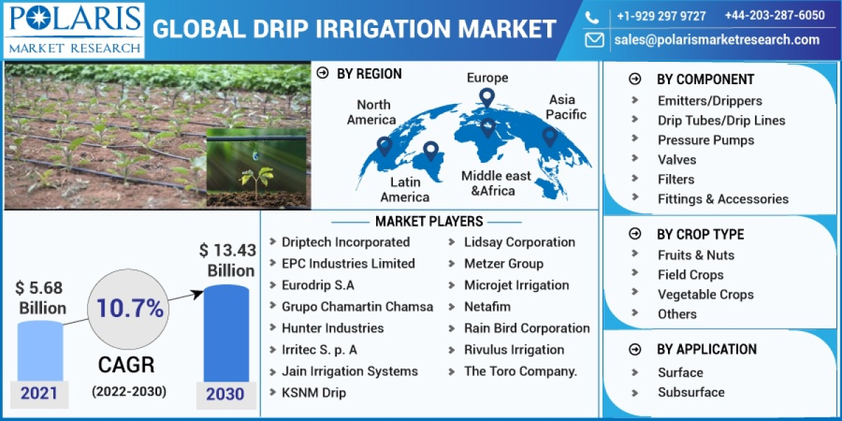 Drip Irrigation Market Competitive Environment and Higher Growth Rate with Forecast 2023-2032
