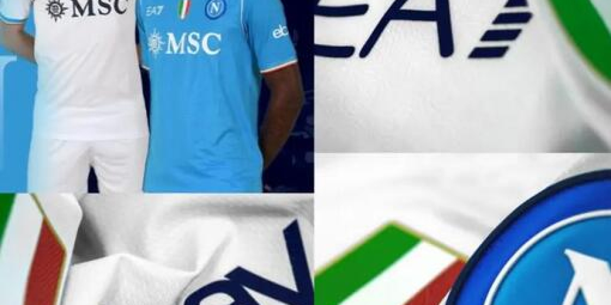 SSC Napoli 2023/24 EA7 Europa-Auswärtstrikot