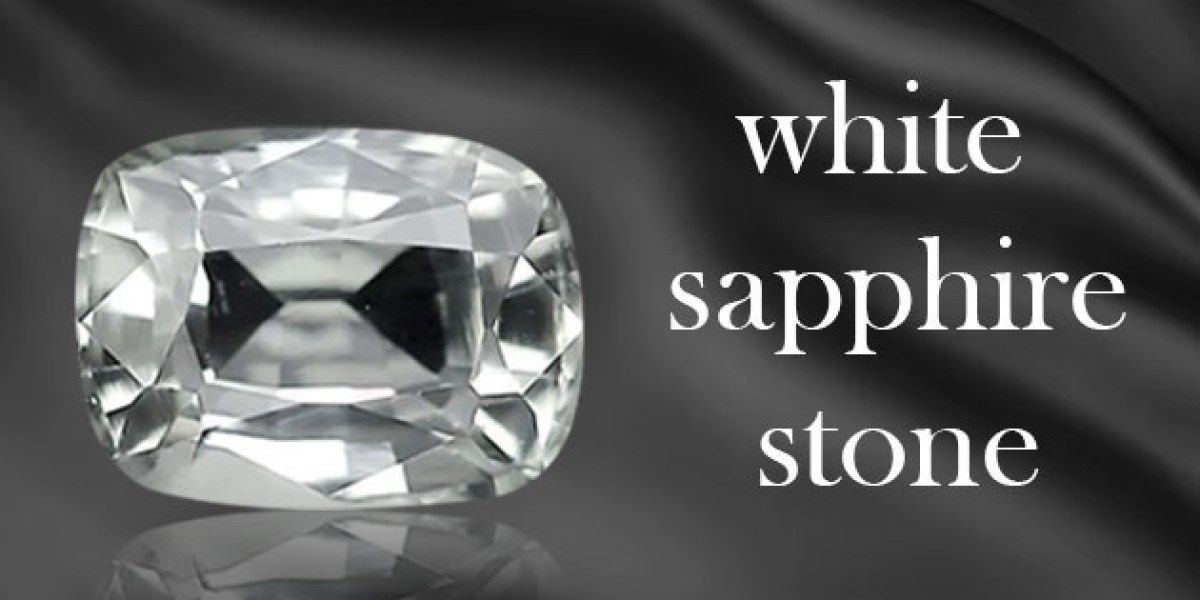 Shop Natural white sapphire gemstone at wholesale price in India