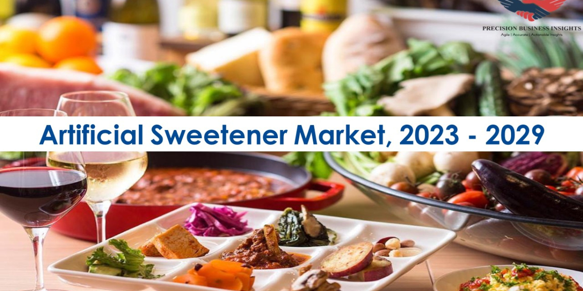 Artificial Sweetener Market Trends and Segments Forecast To 2029