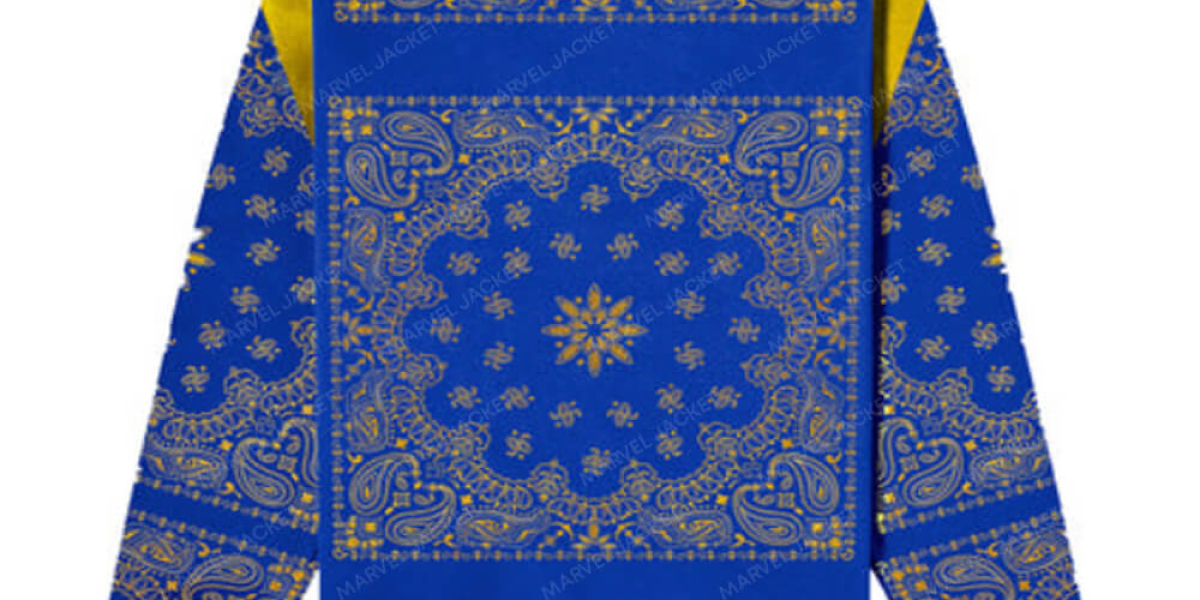 Snoop Dogg Super Bowl Halftime Blue and Black Bandana Sweat Tracksuit: A Stylish Nostalgia