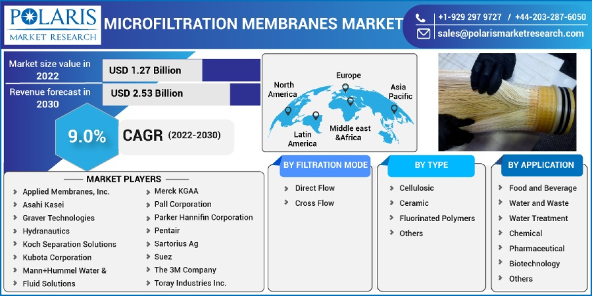 Microfiltration Membranes Market Ongoing Opportunities and Future Trends Till 2032