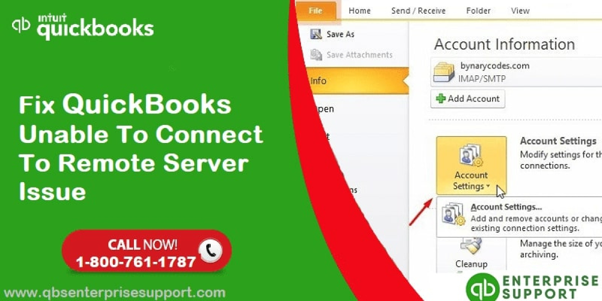 Fix QuickBooks Unable to Connect to Remote Server Issue