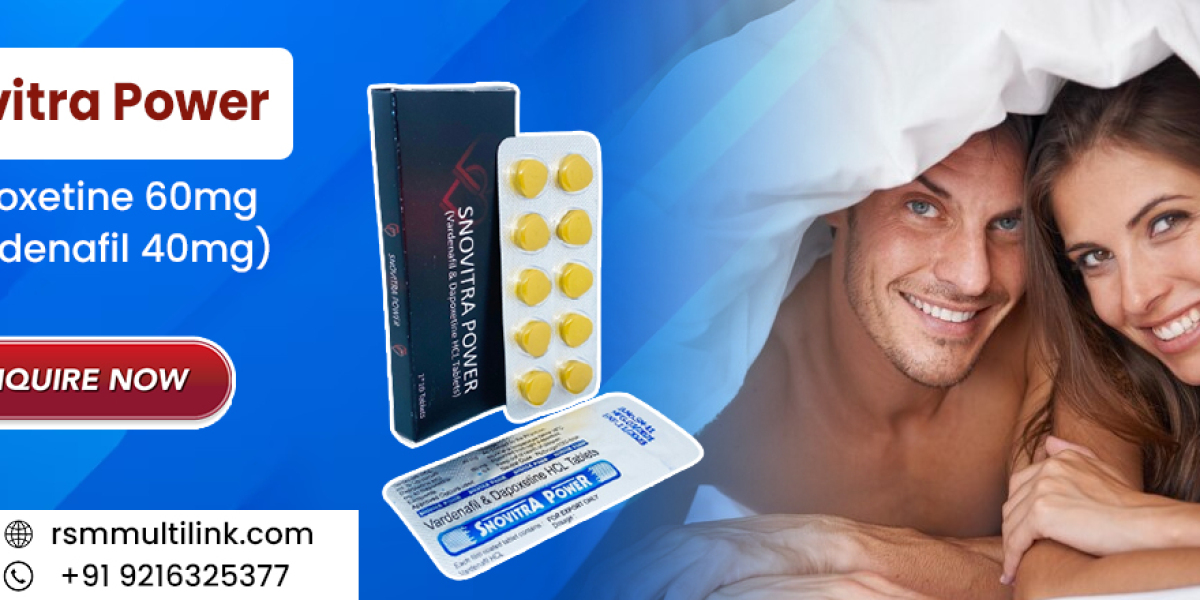 Enhancing Men's Intimacy with Snovitra Power for ED & PE Treatment