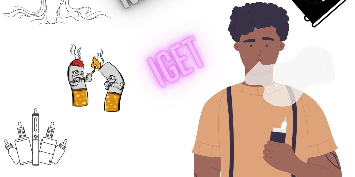 What are the potential health risks and benefits associated with vaping IGET vape products