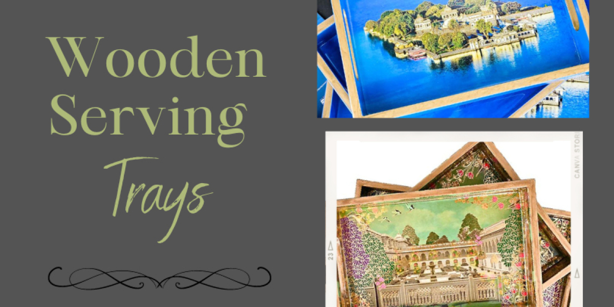 Purchase Wooden  Serving Tray Online at Best Price from Luxehome