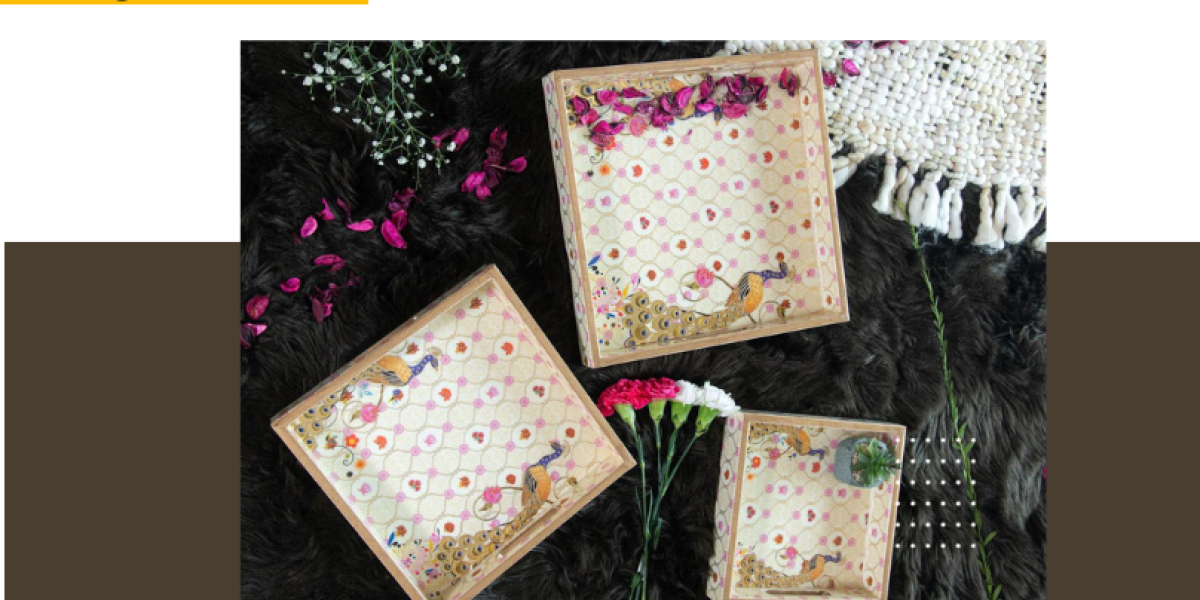Buy Adorable Square Tray at Best Price Online From Luxehome