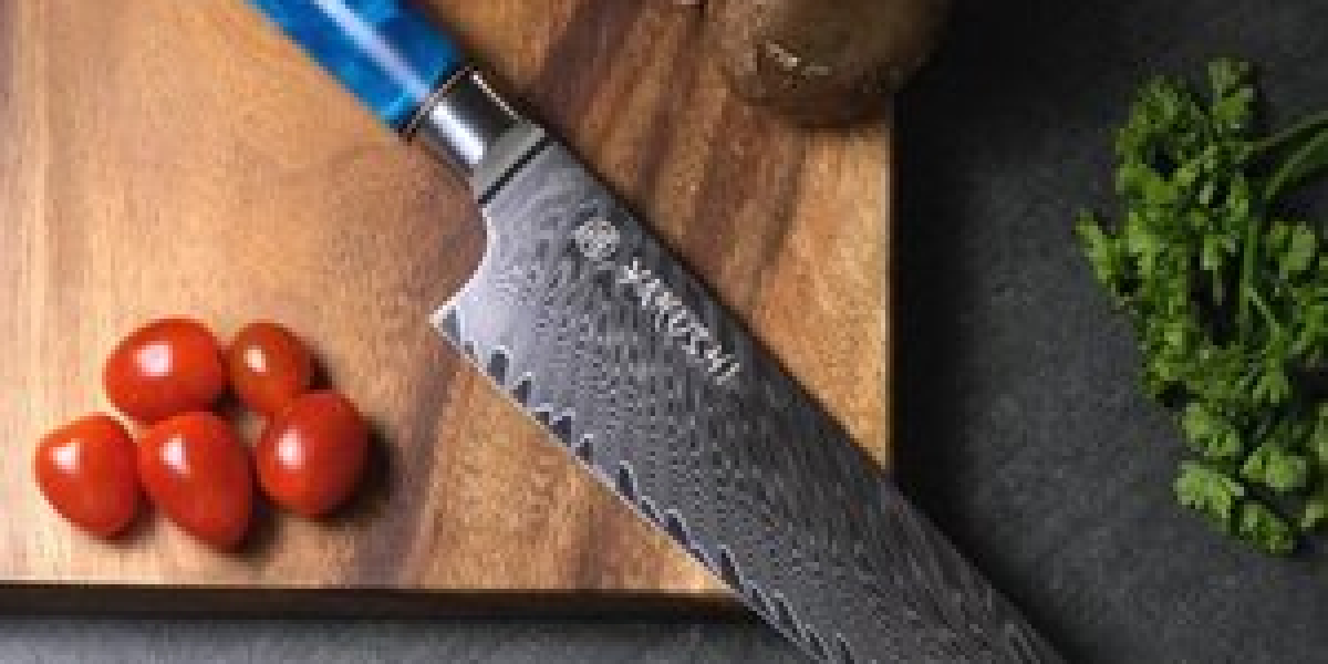 Show your Culinary Excellence with The Damascus Chef Knife!