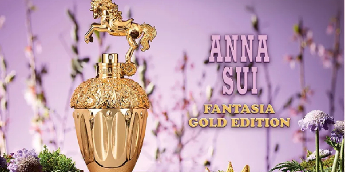 ANNA SUI夢幻花園新篇章，FANTASIA GOLD童話金色獨角獸淡香水！