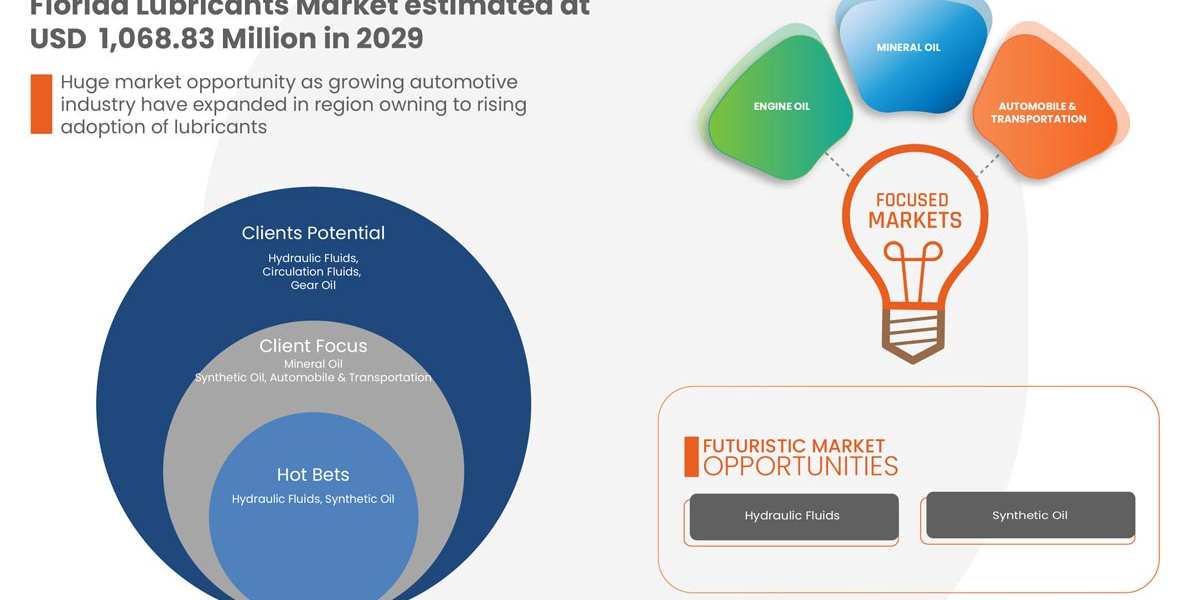 Florida Lubricants Trends, Share, Industry Size, Growth, Demand, Opportunities and Global Forecast By 2029