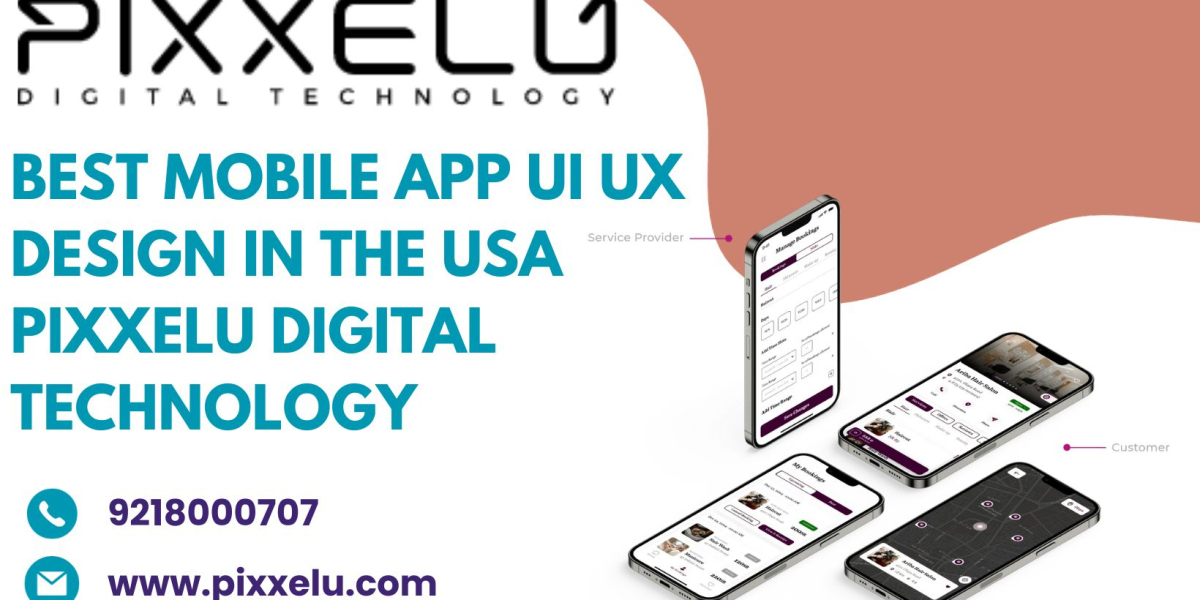 Best Mobile App UI UX Design in the USA - Pixxelu Digital Technology