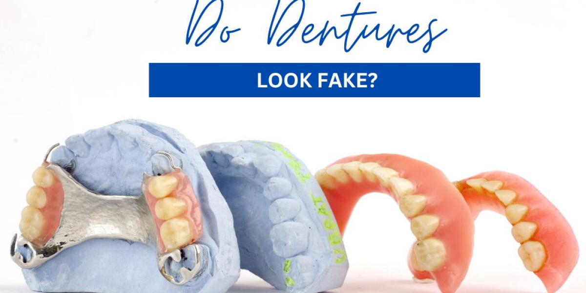 Do Dentures Look Fake?