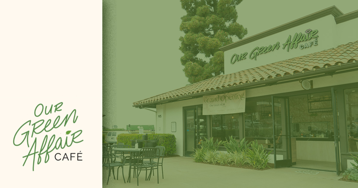 Our Green Affair - Drink Menu