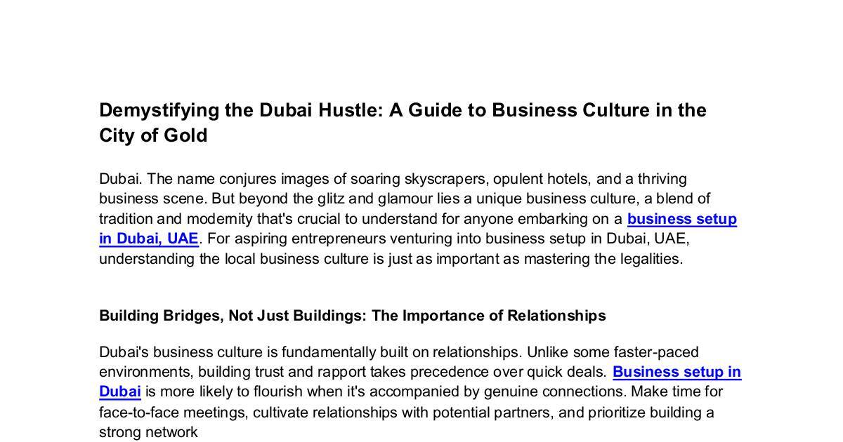 Demystifying the Dubai Hustle_ A Guide to Business Culture in the City of Gold.pdf | DocHub
