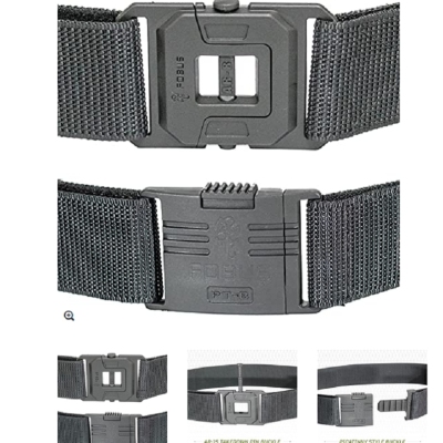 Tactical Holster Belt: Adjustable, Velcro Quick Release for Secure Fit Profile Picture
