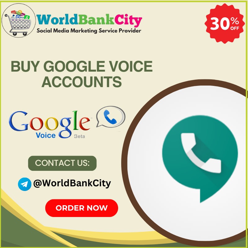 Buy Google Voice Accounts - USA Phone Number Verified & Safe