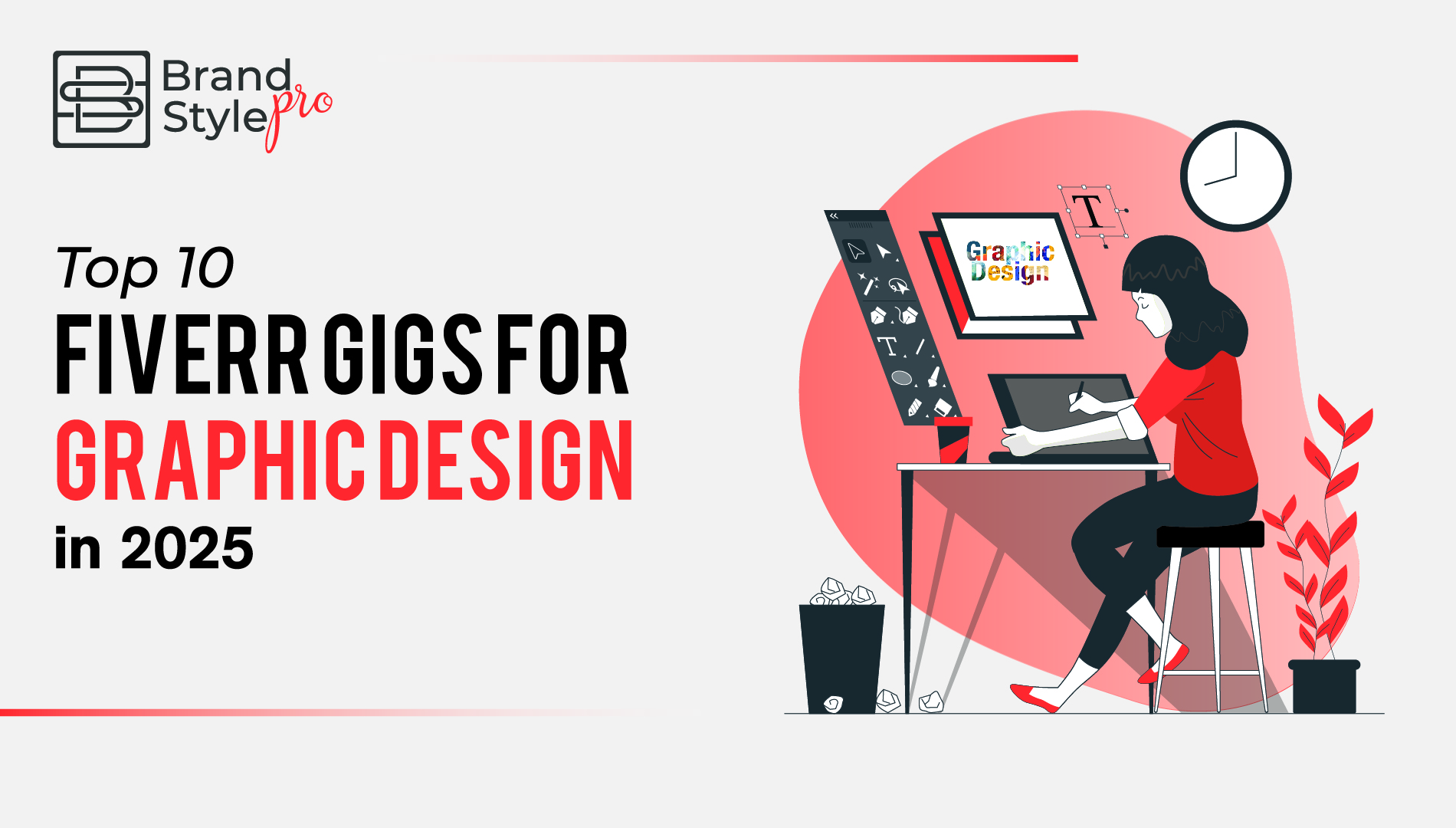 Top 10 Fiverr Gigs for Graphic Design in 2025 - BrandStylePro