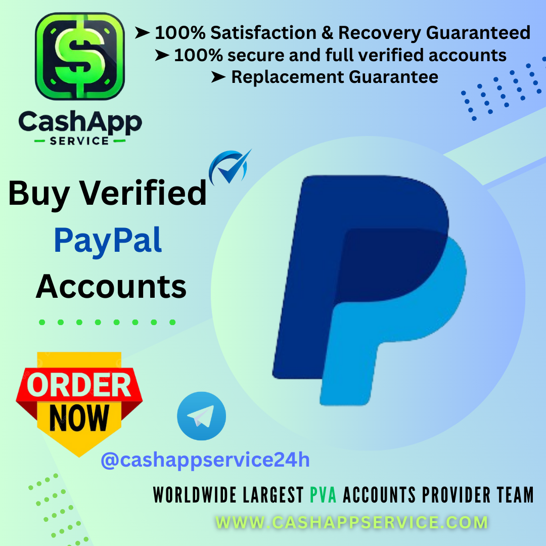 Buy Verified PayPal Accounts - 100% Fully Verified & Safe...