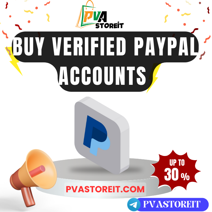 Buy Verified PayPal Accounts - pvastoreit.com