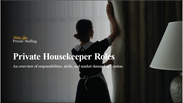 Private Housekeeper Roles-Presentation.pptx