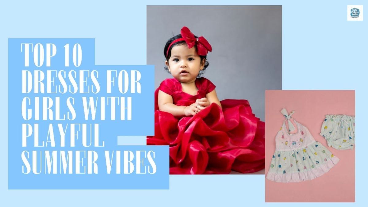 Top 10 Dresses for Girls with Playful Summer Vibes – Buy Girls Clothing Online in India