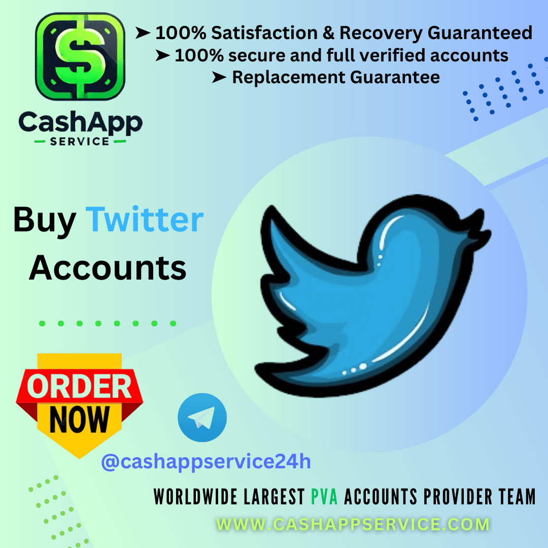 Buy Twitter Accounts - 100% Real and Active Followers...