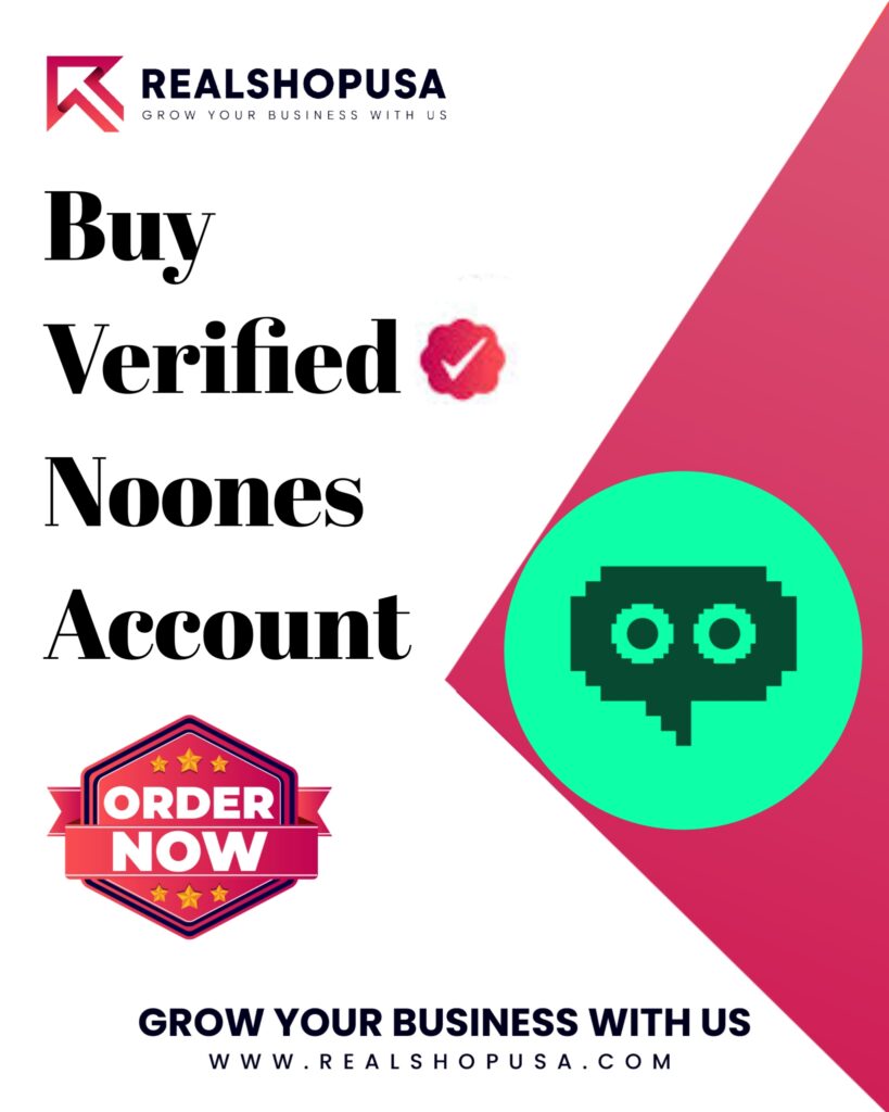 Buy Verified Noones Account - 100% Secure and Quick Access..