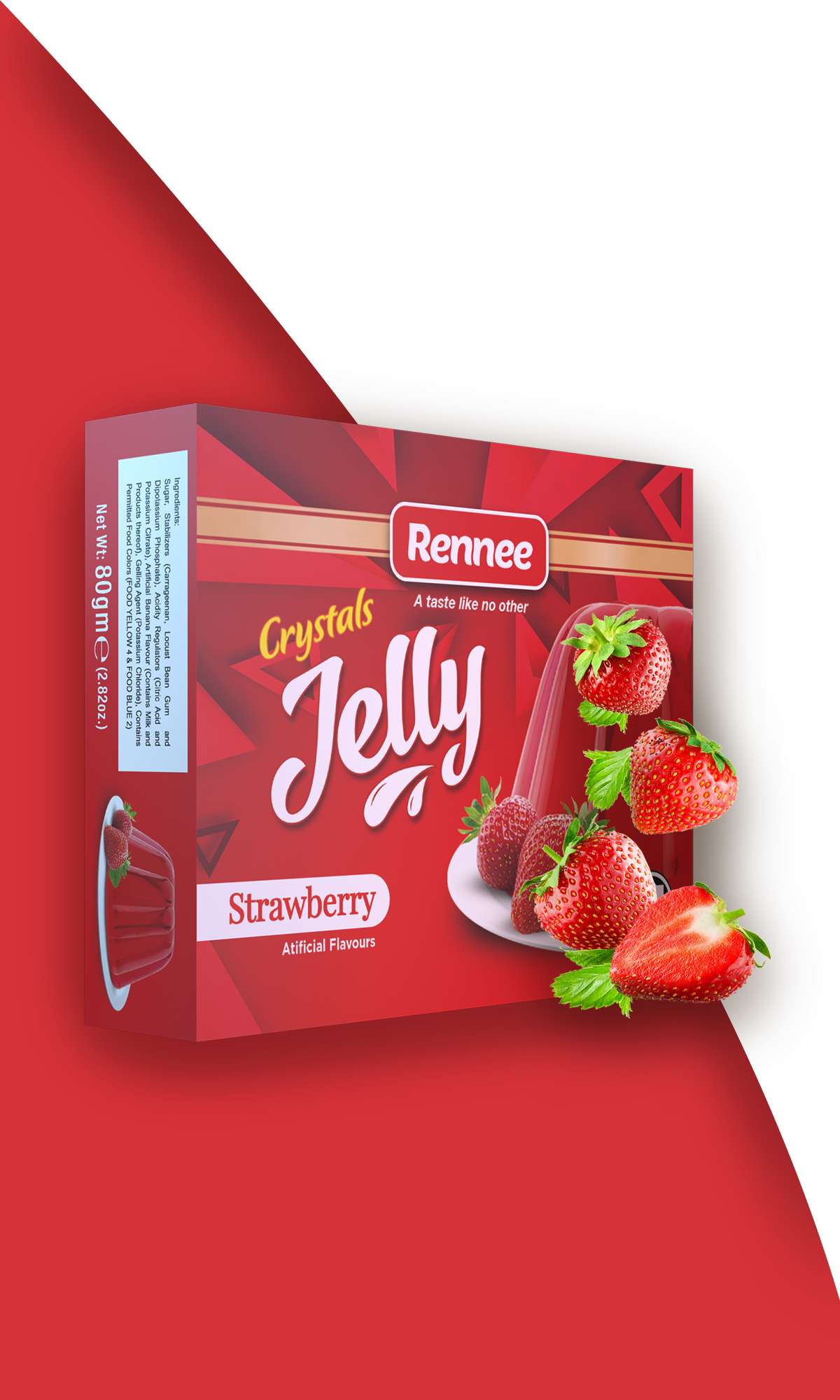 Strawberry Jelly | Sweet & Fruity Delight by Rennee Foods