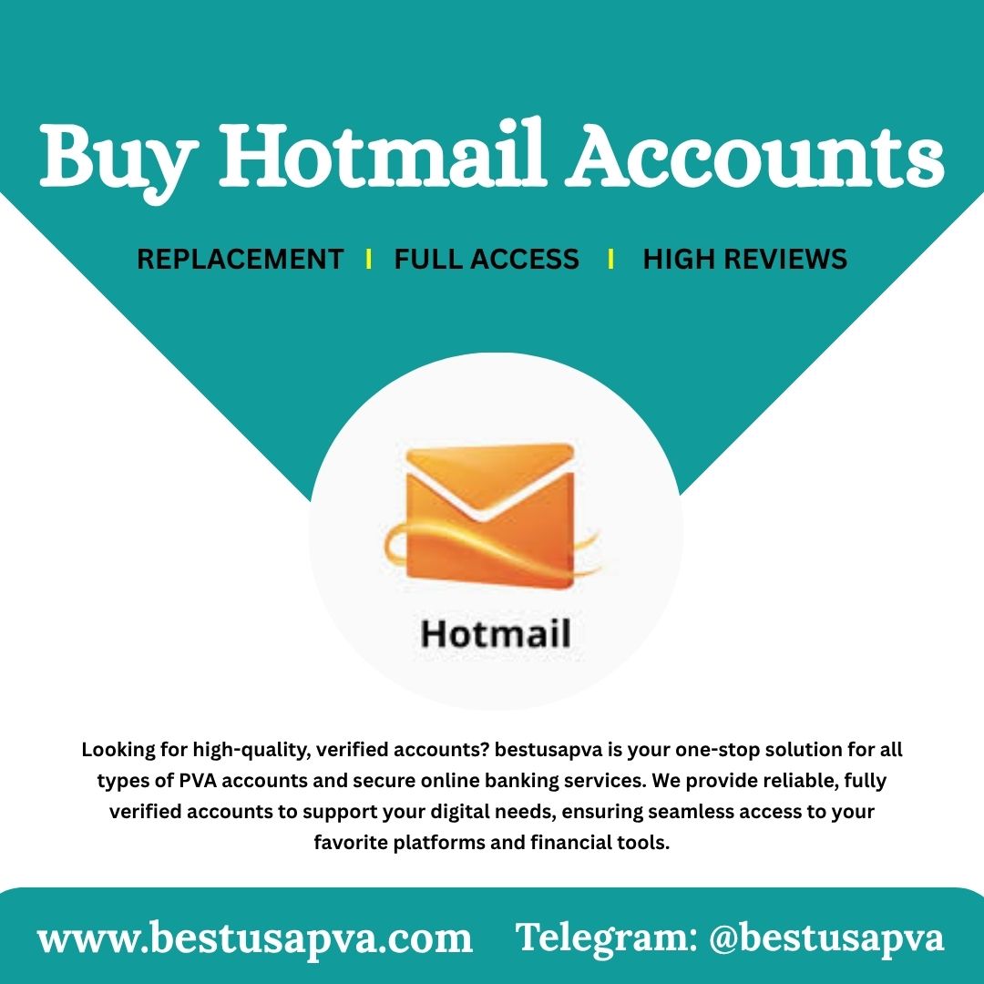 Buy Hotmail Accounts – 100% Verified & Secure – Bestusapva