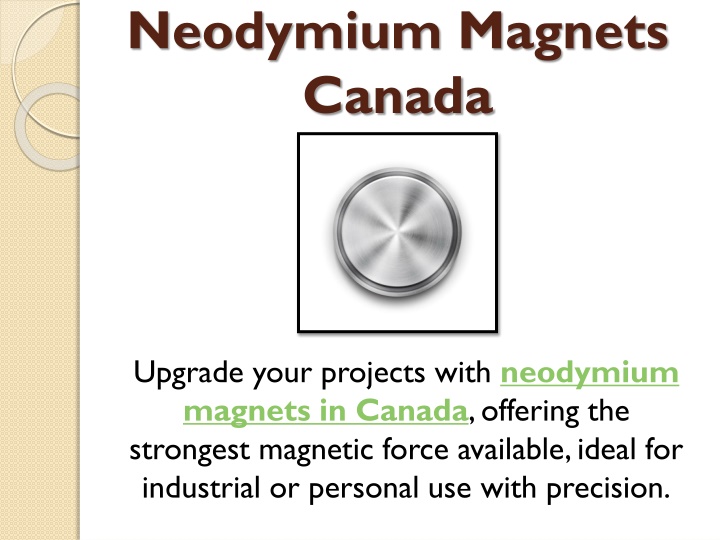 PPT - Neodymium Magnets Canada PowerPoint Presentation, free download - ID:14421634