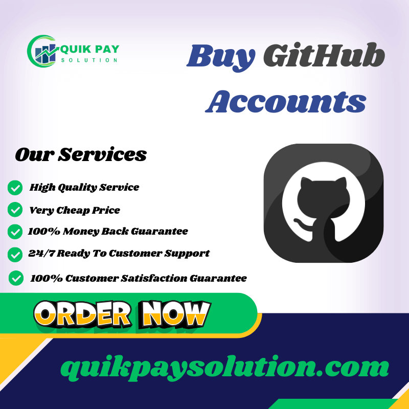 Buy GitHub Accounts - Quik Pay Solution