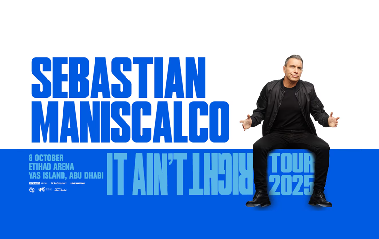 Sebastian Maniscalco “It Ain’t Right” Tour – Abu Dhabi, Oct 8, 2025