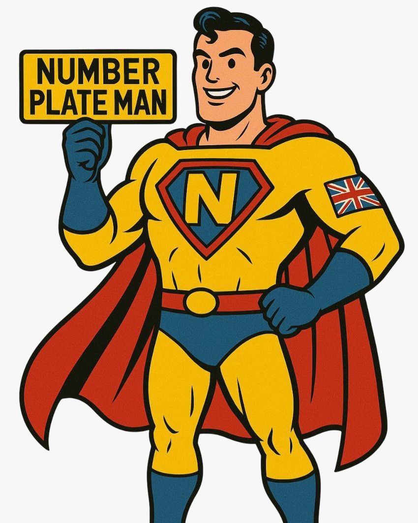 Number Plate Man