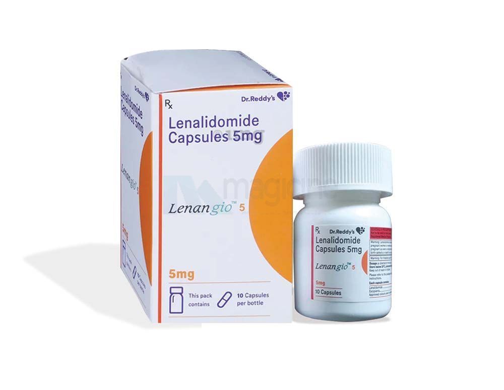 Lenangio 5mg, 10mg, 25mg Capsule Price: Buy Lenangio, Uses, Dosage | Magicine Pharma