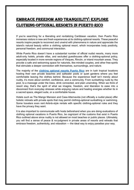 Embrace Freedom and Tranquility Explore Clothing-Optional Resorts in Puerto Rico.pdf