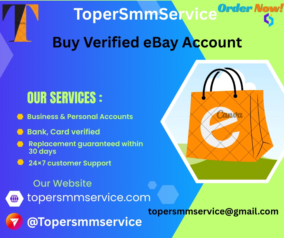 Buy Verified eBay Account