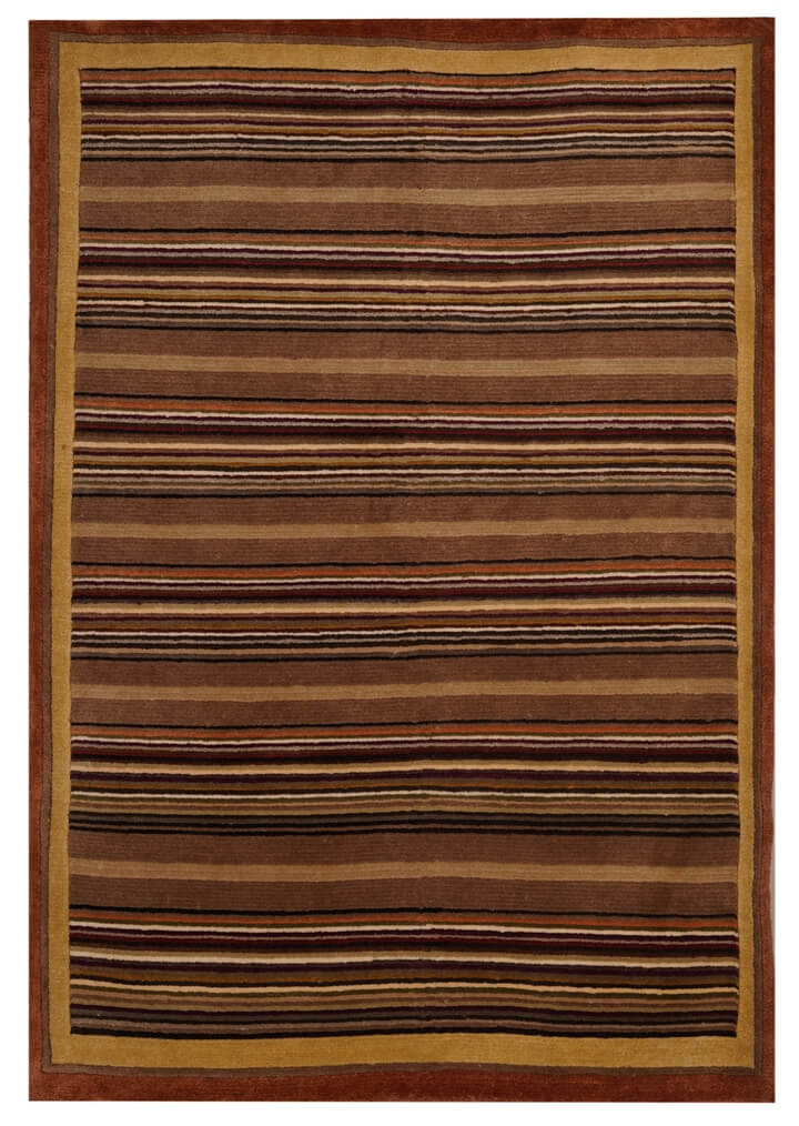 Modern Stripes Rug - Handmade Carpets & Rugs