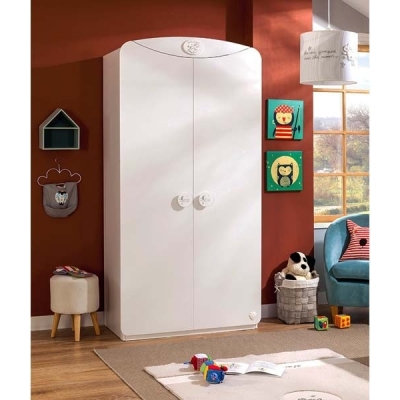 "Βρεφική ντουλάπα 2φυλλη BABY COTTON Λευκό χρώμα CO-1001  90x55x179εκ. Cilek " Profile Picture