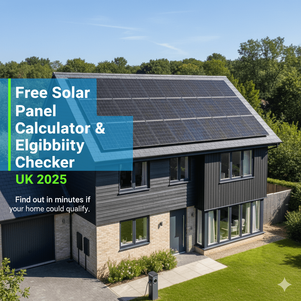 Free Solar Panel Calculator & Eligibility Checker UK 2025