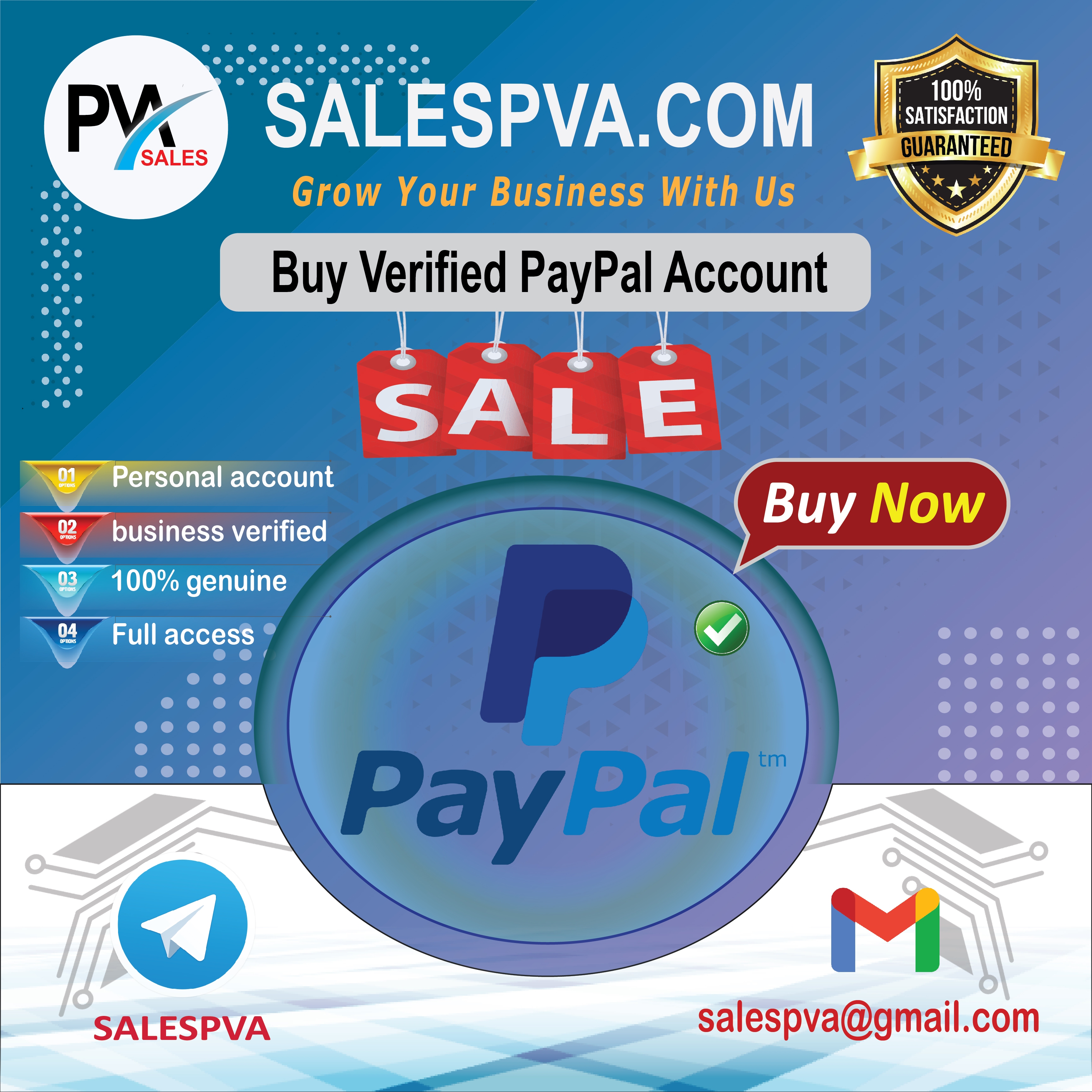 Buy Verified PayPal Accounts