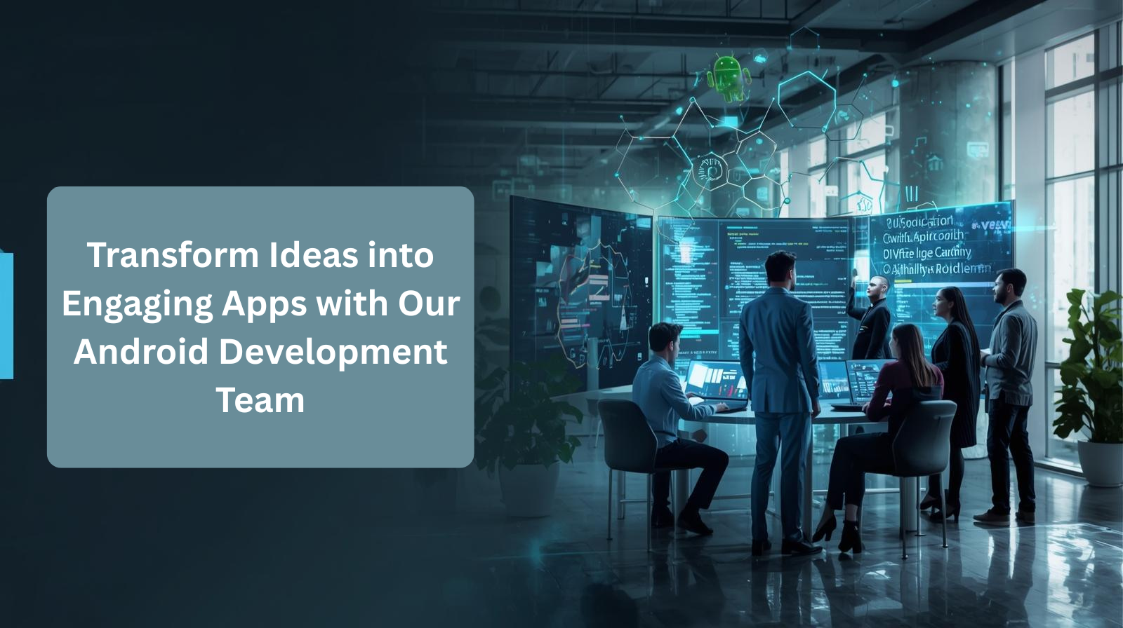 Transform Ideas into Engaging Apps with Our Android Development Team